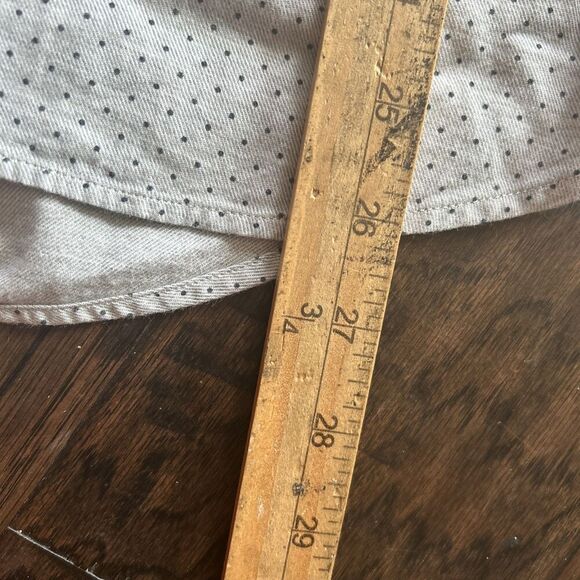 Frank & Eileen Gray Cotton Eileen Button Front Blouse Womens Size Small - Picture 9 of 9